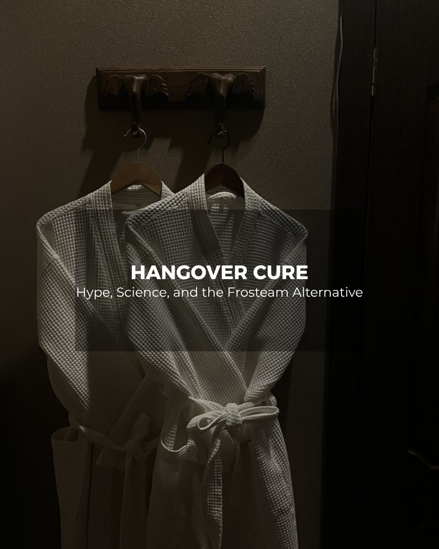 TikTok’s Ice Bath “Hangover Cure”: Hype, Science, and the Frosteam Alternative