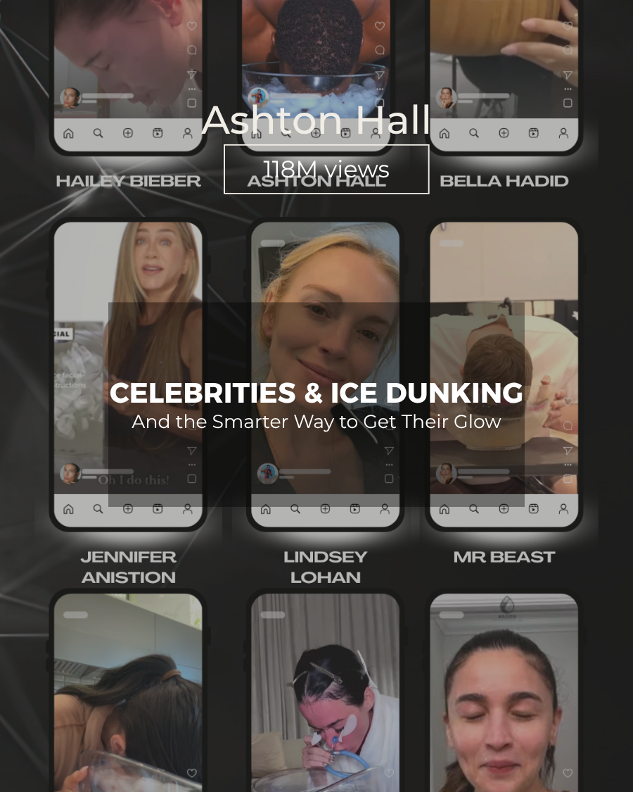 Why Do Celebrities Love Ice Dunking — And Is There a Smarter Way to Get the Glow?