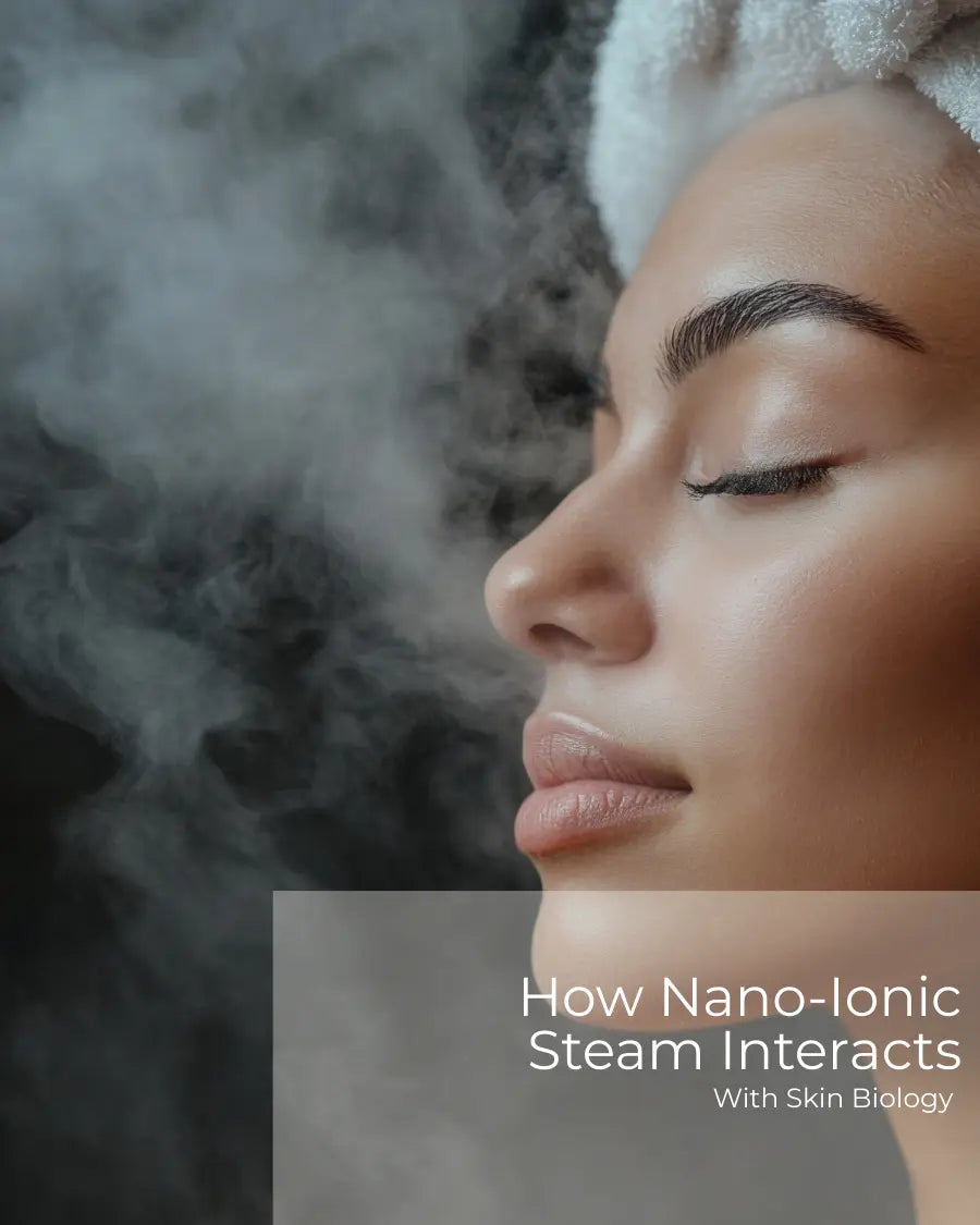 How Nano-Ionic Steam Interacts With Skin Biology
