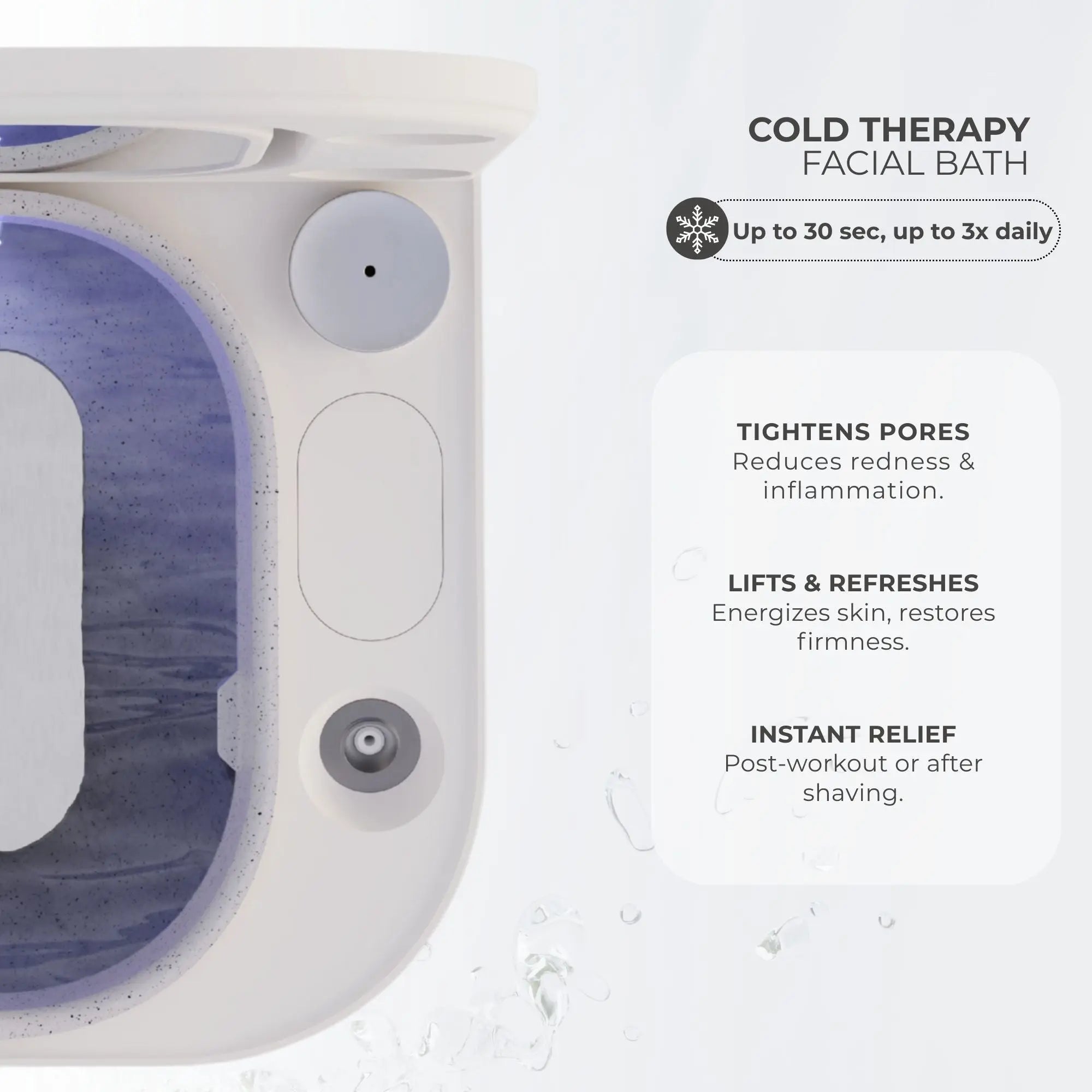 Frosteam 3-in-1 Anti-Aging Facial Steamer – Cold Therapy & Aromatherapy Frosteam