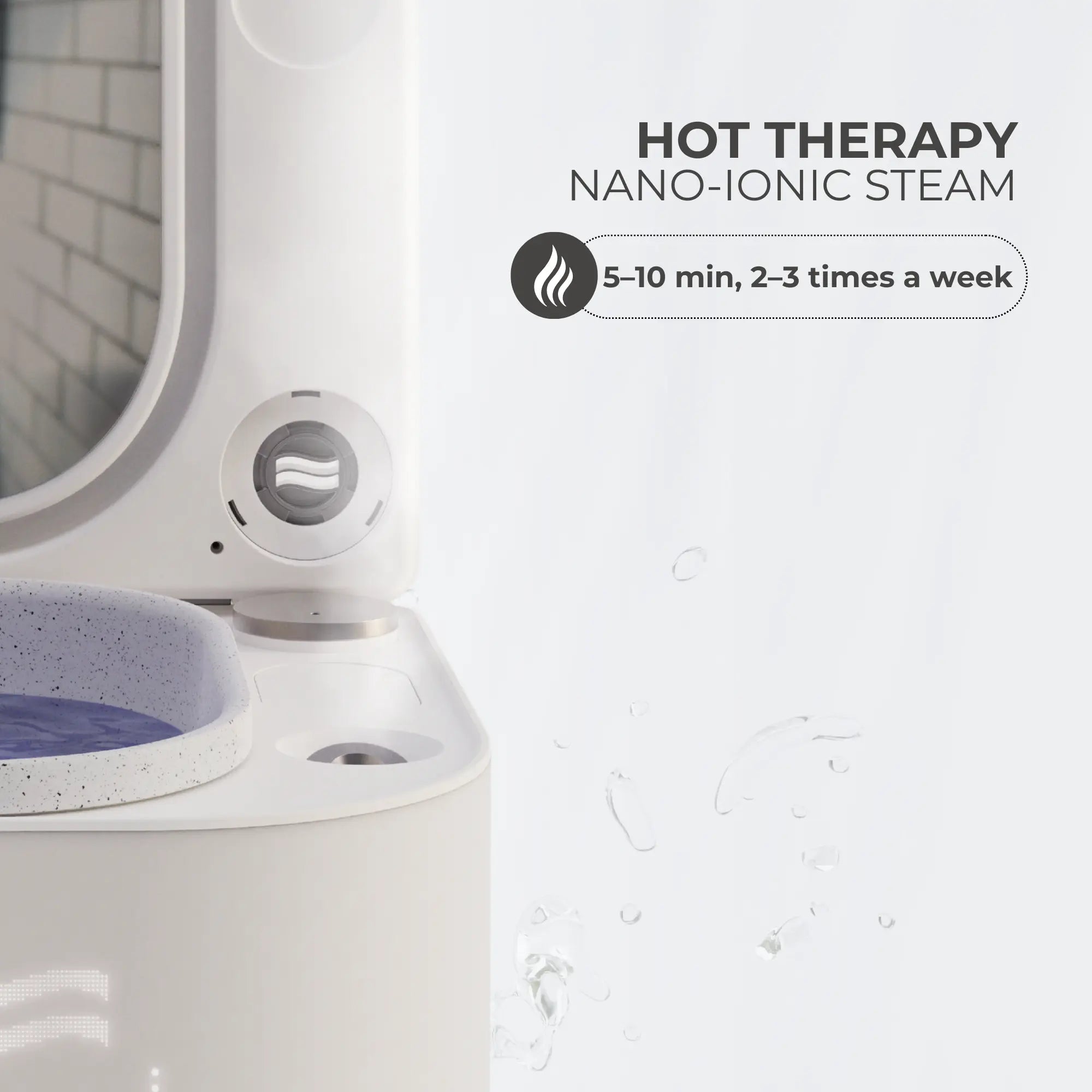 Frosteam™ 3-in-1 Facial Treatment | Hot Steamer, Cold Therapy & Aromatherapy Device - The Frosteam