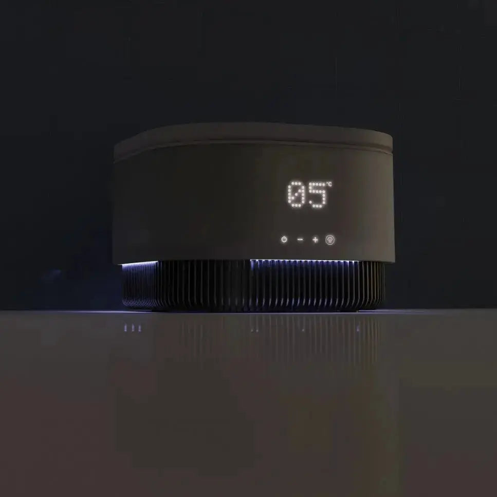 Close-up of Frosteam intelligent digital display screen