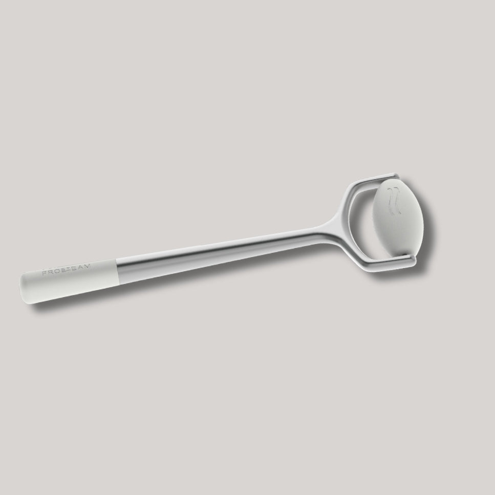Frosteam facial massage tool full view – cooling stone applicator for skin rejuvenation