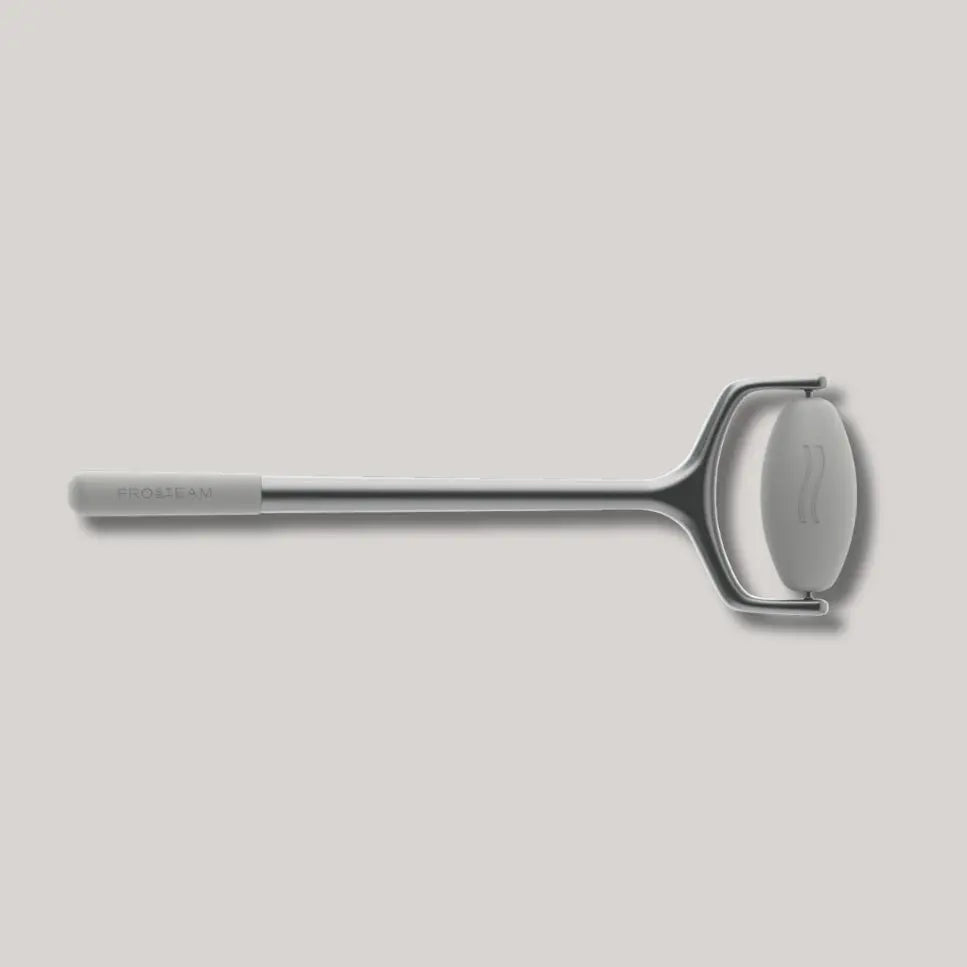 Frosteam facial massage tool top view – sleek design for precise face massage