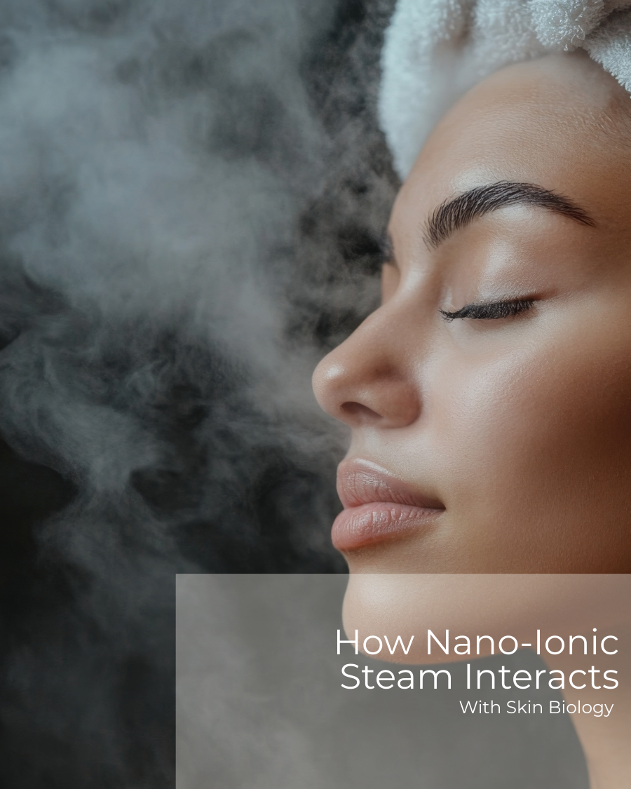 How Nano-Ionic Steam Interacts With Skin Biology