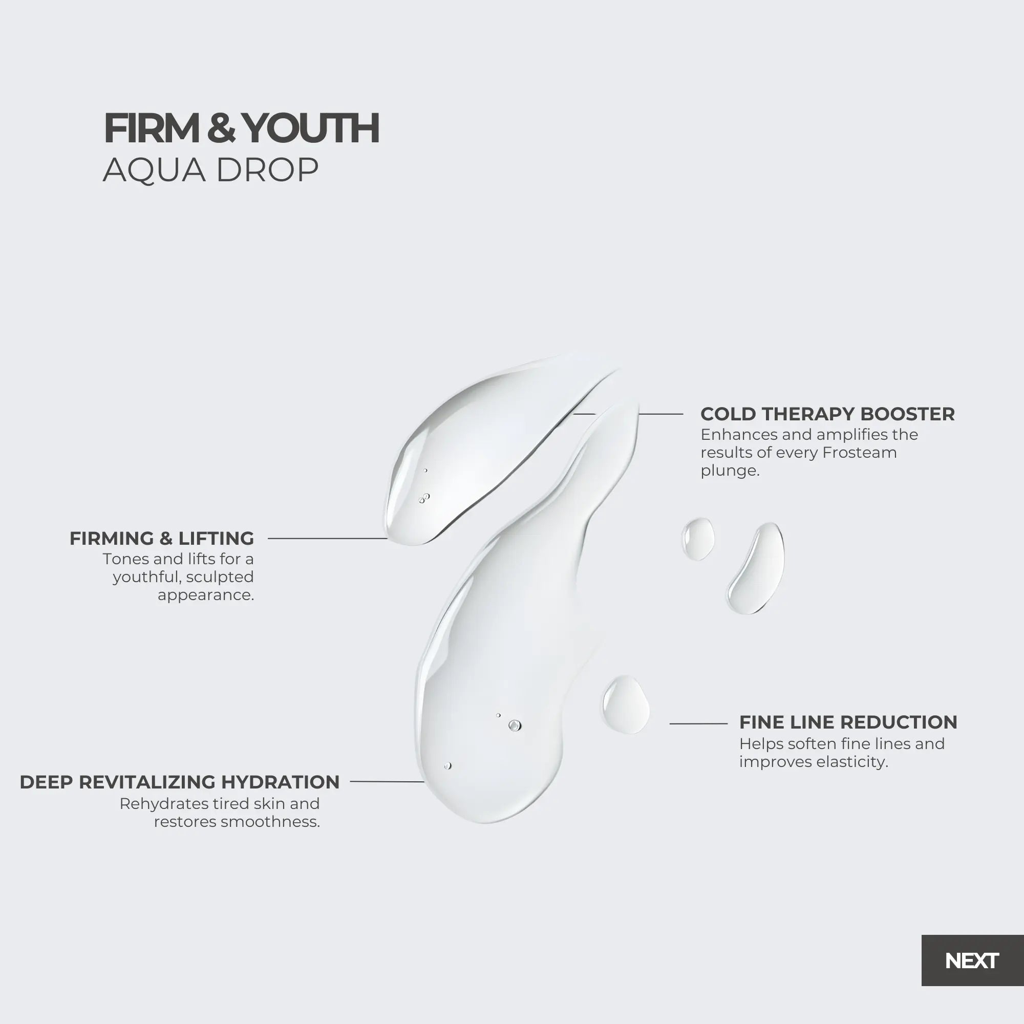 Aqua Drop – Cold Therapy Serum for Firming & Revitalized Skin - The Frosteam