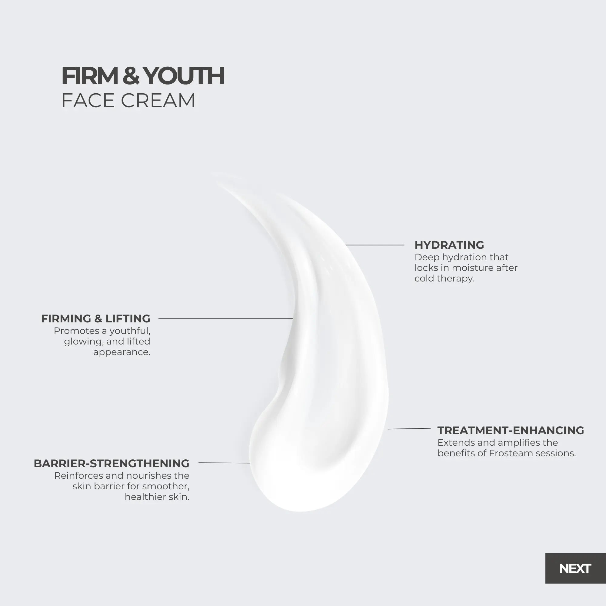 Face Cream – Post-Treatment Hydrating & Firming - The Frosteam