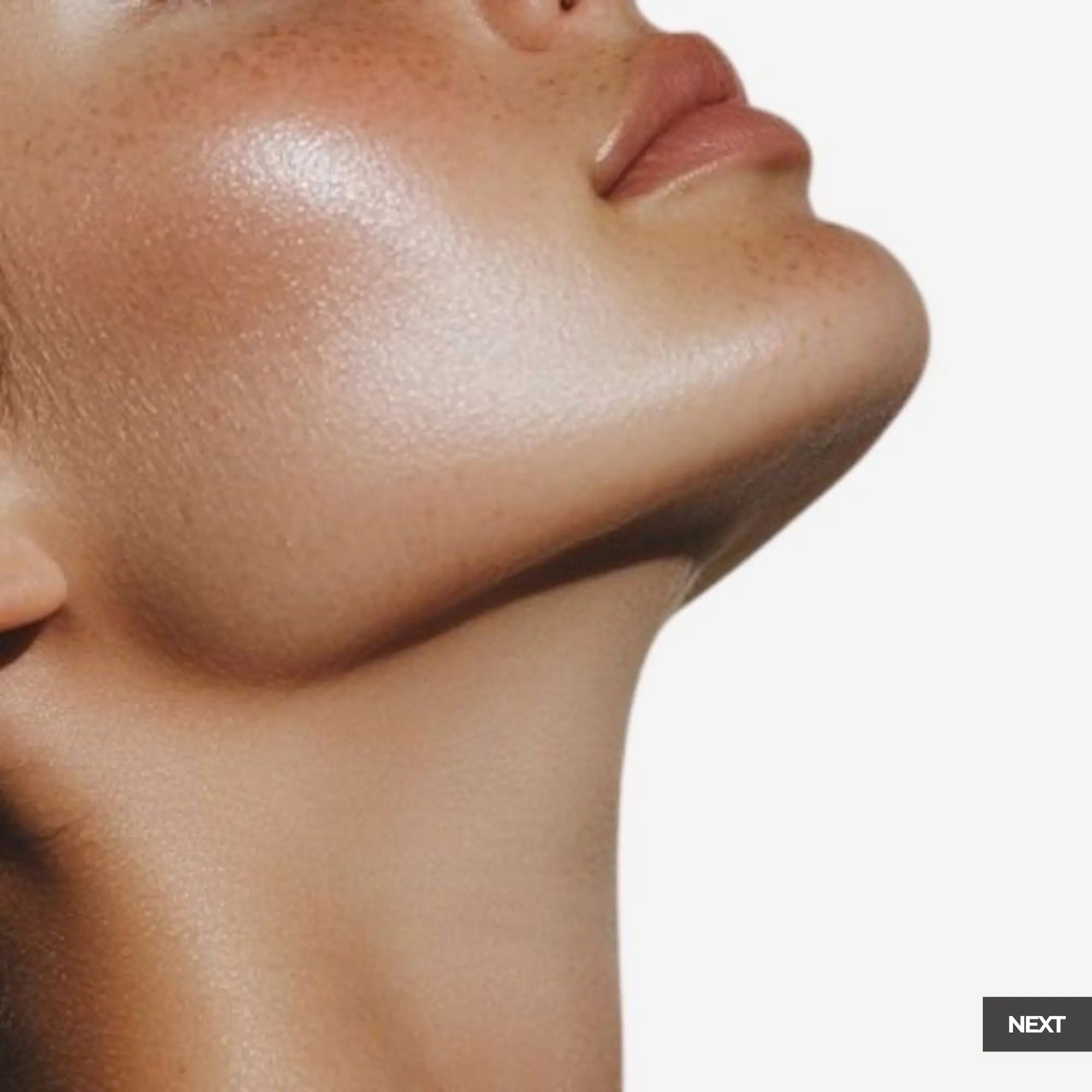 Cold therapy inspired facial skincare ritual supporting sculpted-looking skin and natural glow.