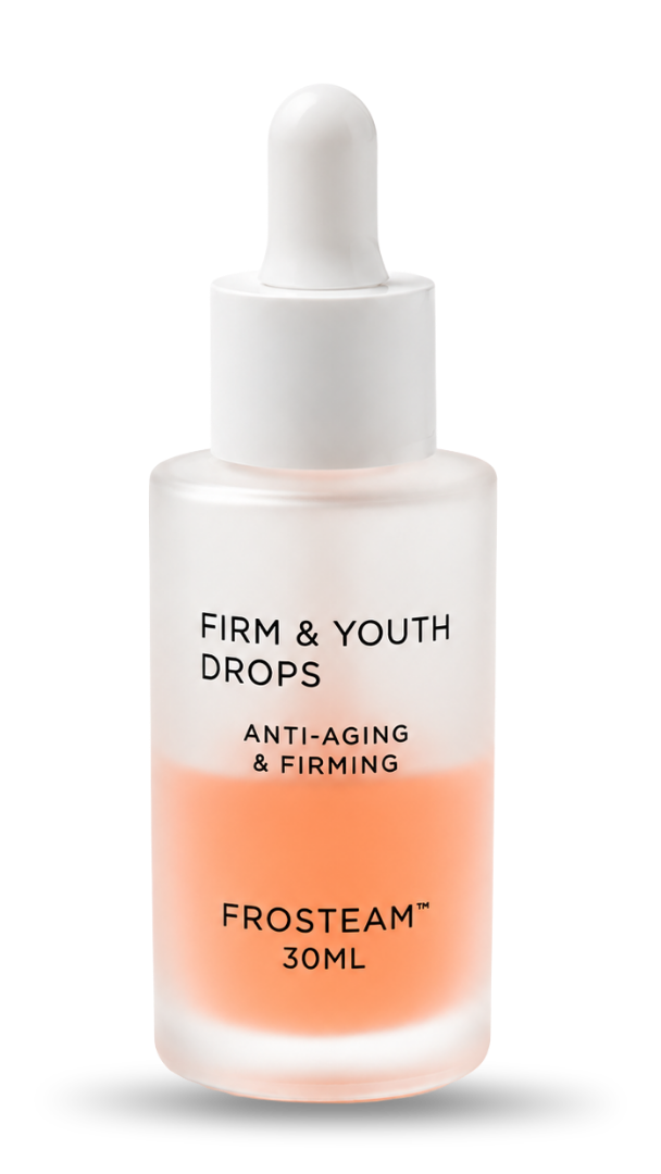 Frosteam Aqua Drops cold-therapy serum bottle, 30ml