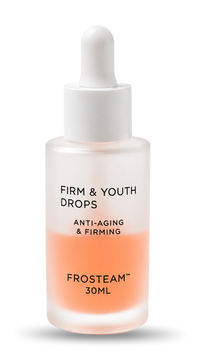 Frosteam Aqua Drops cold-therapy serum bottle, 30ml