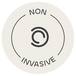 Non-invasive skincare technology badge on Frosteam, needle-free facial steam and cold therapy treatment